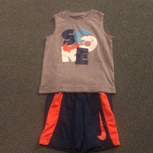 Toddler short set